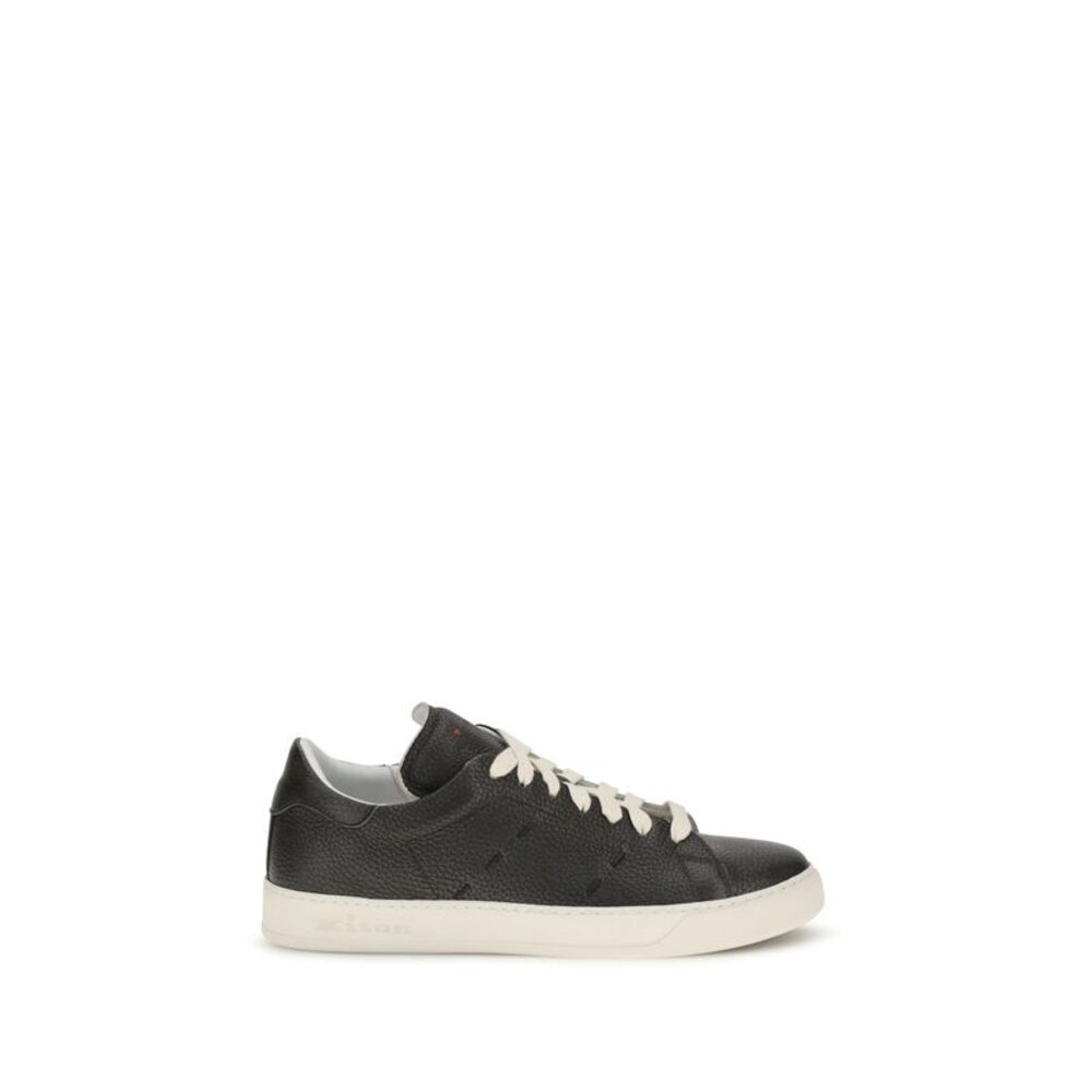 Kiton Men Leather Sneakers